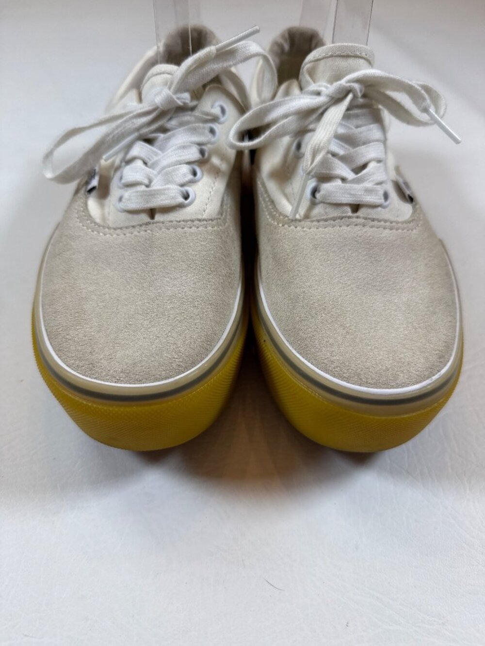 Vans Era Stacked LX Suede Sneakers unisex Neutral Leaf Print Sole M7 / W8.5 - Picture 5 of 10
